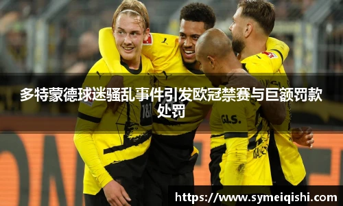 多特蒙德球迷骚乱事件引发欧冠禁赛与巨额罚款处罚